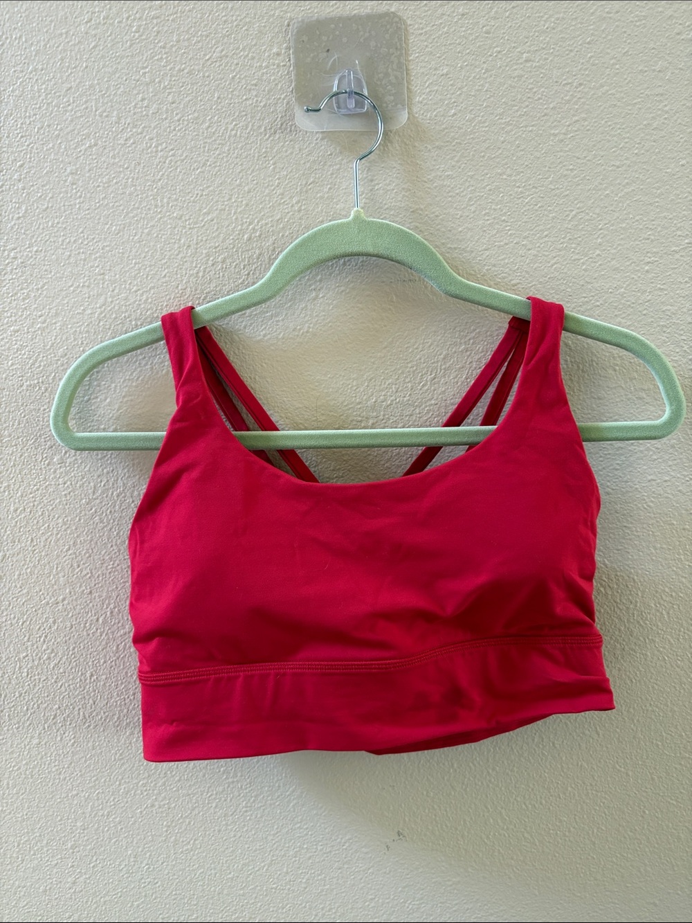 LuluLemon Red Padded Sports Bra